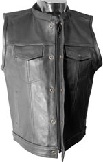 V320Z Mens Club Vest with Zipper