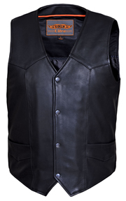 V330 Mens Premim Vest Plain Sides