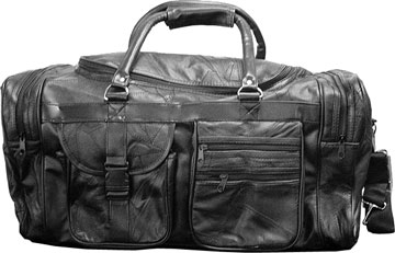 HS2070 Patchwork Leather 23 Inch Long Travel Bag Click for Large View