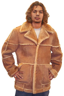 Marlboro Sheepskin Fur Coat