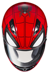 Spider-Man® Motorcycle CS-R3 Helmet Top View