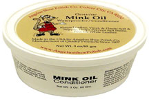 Mink Oil Paste Waterproofer and Conditioner for leather apparel
