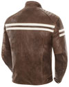 C92 Brown Classic Jacket Back View