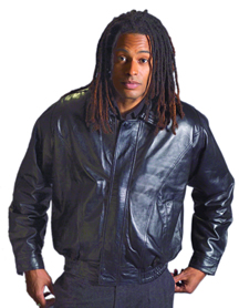 Style A22006  Mens  Lamb Waist Jacket  -- San Diego Leather Jacket