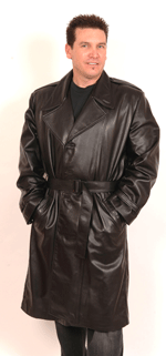 Our Version of the Morpheus Leather Coat from the Matrix movie Theme leather jacket