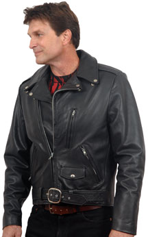 Our Version of the Ghost Rider movie Theme leather jacket Made in the USA