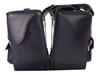 Saddle-4085 PVC Motorcycle Zip-Off Saddle Bags with Accessory Pockets Side 2 View