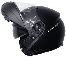 The Voss 555 Full Face Helmet with Modular Face Jaw and internal Sun Visor